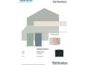 Craftsman Scheme 9 showcases coordinating body, shake, trim, and door colors for a cohesive exterior design at 2531 Long Pine Ave, Apopka, FL 32712