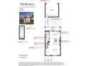 First floor home plan displaying garage, Gathering room, dining room, Lanai and front porch at 2563 Long Pine Ave, Apopka, FL 32712
