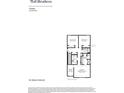 Second floor home plan displays primary bedroom suite, walk-in closet, and two bedrooms at 2563 Long Pine Ave, Apopka, FL 32712