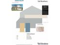 This color scheme features Sherwin-Williams paints, a Nevada Ashlar stone accent, and charcoal roofing at 2577 Fiddle Leaf Loop, Apopka, FL 32712