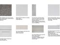 Tile samples in various colors, textures and patterns for floors, countertops, and backsplashes at 5295 Bowspirit Way, St Cloud, FL 34771