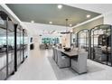 Elegant dining room featuring modern decor, stylish furnishings, and open-concept design at 5503 Banyan Bay Rd, St Cloud, FL 34771