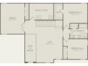 Second-floor layout featuring bedrooms, bathrooms, a loft, and a media room at 5688 Flame Vine Way, St Cloud, FL 34771