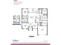 Detailed floor plan showcasing the layout of a four-bedroom, two-bath home at 2536 Sw 165Th Street Rd, Ocala, FL 34473