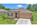 Attractive single-Gathering home with stone accents, a two-car garage, and lush landscaping at 6365 Sw 88Th Loop, Ocala, FL 34476