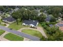 Single Gathering home with a large driveway and mature trees at 2263 Se Laurel Run Dr, Ocala, FL 34471