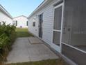 Private patio perfect for outdoor enjoyment at 321 Katherine Pl, The Villages, FL 32162