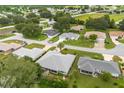 Aerial view of the property and surrounding neighborhood at 5824 Sw 100Th Ln, Ocala, FL 34476