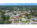 Bird's eye view of a single-Gathering home in a residential neighborhood at 8188 Sw 108Th Loop, Ocala, FL 34481