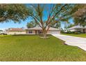 House exterior showcasing a spacious lawn and mature trees at 6151 Sw 84Th St, Ocala, FL 34476