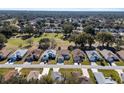 Aerial view of a suburban neighborhood featuring houses and green spaces at 6760 Sw 112Th St, Ocala, FL 34476