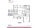 Detailed floor plan showcasing the layout of the home, including bedrooms, bathrooms, and living spaces at 6915 Sw 152Nd St, Ocala, FL 34473