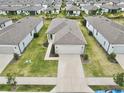 Single-story home with a two-car garage and a landscaped yard in a residential neighborhood at 9326 Sw 52Nd Loop, Ocala, FL 34481