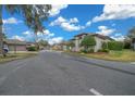 Residential street with lush landscaping and homes at 2021 Se Twin Bridge Cir, Ocala, FL 34471