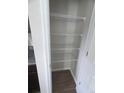 A well-organized pantry with multiple wire shelves to maximize storage space at 2792 Sw 161St Loop, Ocala, FL 34473