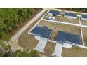 Aerial view of two new construction homes, featuring private driveways at 4317 Sw 159Th Ave, Ocala, FL 34481