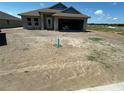 Charming single-story home with a covered entrance and an attached two-car garage awaiting landscaping at 3212 Ne 46Th Ave, Ocala, FL 34470