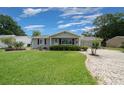 Charming single-story home with well-manicured front lawn and attached two-car garage at 10821 Sw 87Th Ter, Ocala, FL 34481