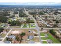 Aerial view showing the home's location within a residential neighborhood at 10512 Sw 49Th Avenue Rd, Ocala, FL 34476