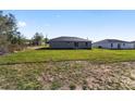 Spacious backyard with ample green space, perfect for outdoor activities and relaxation at 2275 Sw 146Th Ct, Ocala, FL 34481