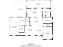 Detailed floor plan showcasing the layout of the home, including bedrooms, bathrooms, and living spaces at 1905 Nw 25Th Ave, Ocala, FL 34475