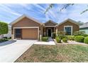 Charming single-story home with landscaped front yard with decorative shrubbery and driveway at 7432 Sw 98Th Ave, Ocala, FL 34481