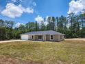 Charming single-story home featuring a neutral color palette, attached garage, and a well-maintained lawn at 22764 Sw Sea Cliff Ave, Dunnellon, FL 34431