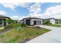 Well-maintained single-story home featuring a screened porch and manicured lawn at 8951 Sw 58Th Street Rd, Ocala, FL 34481