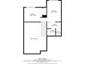 Upstairs floor plan showcasing two bedrooms, two baths, and an open to below area at 2343 Se 19Th Cir, Ocala, FL 34471