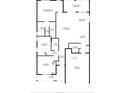 Detailed floor plan showcasing the layout with labeled rooms, dimensions, and features of the residence at 4778 Se 25Th Loop, Ocala, FL 34480
