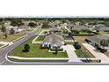 Bird's-eye view of a home with a fenced yard in a Gathering-friendly neighborhood at 4721 Se 36Th St, Ocala, FL 34480
