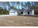 Inviting single-story home with a two-car garage, driveway, and minimal landscaping at 20 Malauka Pass Crse, Ocklawaha, FL 32179