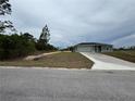Lovely single-story home with neutral tones, a wide driveway, and a naturally landscaped yard at 4424 Sw Viola Ct, Dunnellon, FL 34431