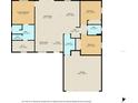 Detailed floor plan illustrating the layout of rooms, dimensions, and overall space configuration at 9 Walnut Run, Ocala, FL 34480