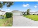 Lovely single-story home with driveway, green lawn, and a two-car garage at 6651 Sw 93Rd Ct, Ocala, FL 34481