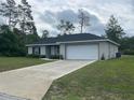 Inviting single-story home with a two-car garage and a well-maintained front lawn at 3338 Sw 165Th Loop, Ocala, FL 34473