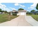 Inviting single-story home with a driveway and attached garage, set in a peaceful neighborhood at 8375 Sw 109Th Lane Rd, Ocala, FL 34481