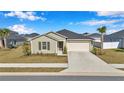 Lovely single-story home with a two-car garage, neat landscaping, and neutral tones blending seamlessly into the suburban street at 9266 Sw 58Th Cir, Ocala, FL 34476