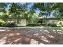 Charming single-story brick home with large yard, trees, and traditional architecture at 16120 Nw Us Highway 27, Williston, FL 32696
