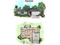 Floor plan features 3 bedrooms, 2 bathrooms, living room, kitchen, and garage layout at 17645 Sw 112Th Ln, Dunnellon, FL 34432