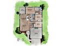 Illustrated floor plan showing the layout, dimensions, and square footage of the residence at 4121 Se 138Th Pl, Summerfield, FL 34491