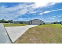 Inviting single-story home with a spacious driveway and a lush green lawn at 8943 Se 41St Court Rd, Ocala, FL 34480