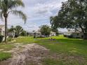 Spacious backyard with mature trees, perfect for outdoor activities and relaxation in a serene environment at 13863 Se 85Th Cir, Summerfield, FL 34491