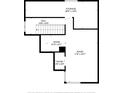 Second floor plan layout with storage, hall, and room dimensions at 3823 Se 49Th St, Ocala, FL 34480