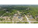 Expansive aerial view showcasing the property's location, surrounded by lush greenery and neighborhood at 13663 Sw 66Th St, Ocala, FL 34481