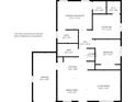 Detailed floor plan of the home showing the layout of rooms and dimensions at 15324 Sw 40Th Place Rd, Ocala, FL 34481