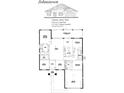 Floor plan illustrating the layout of a 3 bedroom, 2 bath home with a Primary suite and screened lanai at 8961 Se 130Th Loop, Summerfield, FL 34491