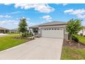 Well-maintained single-story home featuring a two-car garage, landscaped front yard, and a welcoming facade at 8802 Sw 79Th Loop, Ocala, FL 34481
