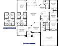 Detailed floor plan showcasing layout including bedrooms, living spaces, lanai and Primary bath option at 4340 Nw 1St Ave, Ocala, FL 34475
