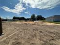 Property under construction with a foundation laid and a dirt lot surrounding it at 180 Willow Rd, Ocala, FL 34472